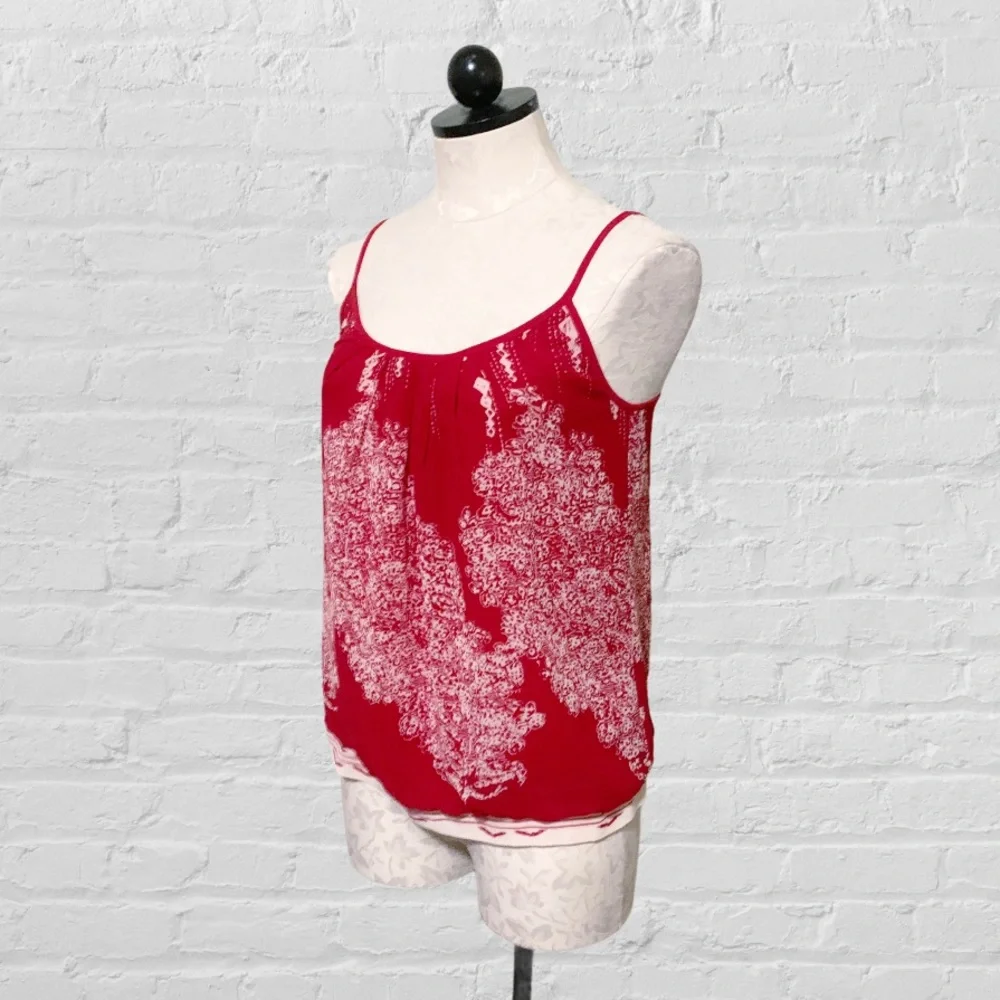 CAbi #162 Red Heart of Township Printed Cami XS - Picture 6 of 14